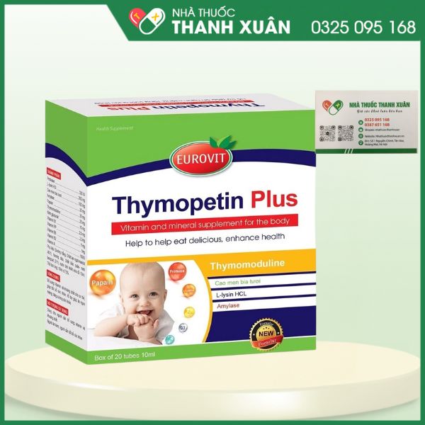 Thymopetin Plus - Bổ sung Vitamin và khoáng chất cho cơ thể